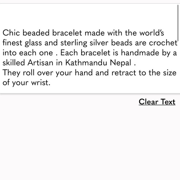 Handmade Sashka Glass Beaded Bracelet - Picture 8 of 11